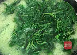 Illustration of making mugwort dumplings 4