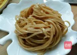 Illustration of making dry noodles 14