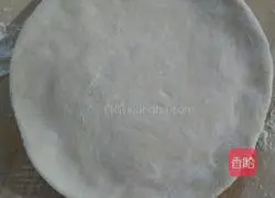 Illustration of making pancakes with red bean filling 10