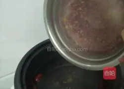 Illustration of how to make red dates and red bean glutinous rice balls 4