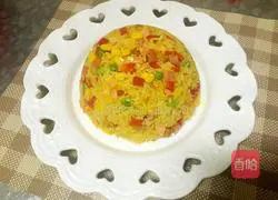 Garlic Chicken Curry Fried Rice Recipe Illustration 14