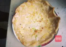 Illustration of how to make garlic sauce egg pancake 9