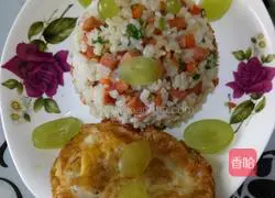 Egg Fried Rice Recipe Illustration 8