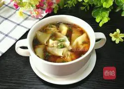 Yuanbao Wonton Recipe Illustration 11