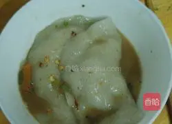 Illustration of how to make potato starch dumplings 6