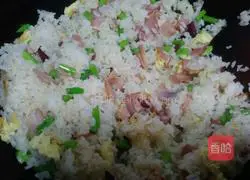 Asparagus Bacon Fried Rice Recipe Illustration 11