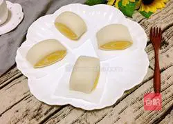 Illustration of how to make two-color steamed buns 12