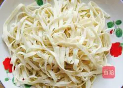 Illustration of how to make simple noodles 2