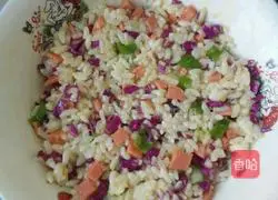 Illustration of how to make fried rice cakes 4