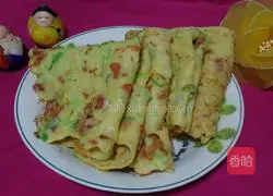 Illustration of how to make sausage and egg breakfast cake 13