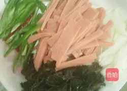 Illustration of how to make fried noodles 2