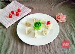 Illustration of how to make cabbage and pork dumplings 13