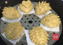 Brown sugar hedgehog steamed buns recipe 12