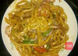 Illustration of how to make fried noodles 6