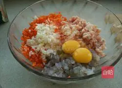 Illustration of how to make shrimp dumplings 6