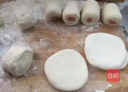Illustration of how to make fried steamed buns 16