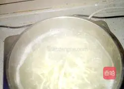 Illustration of how to make meat sauce noodles 3