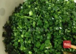 Illustration of how to make pork, zucchini and chive dumplings 2