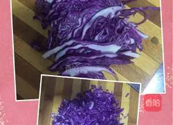 Illustration of how to make colorful vegetable cakes 2