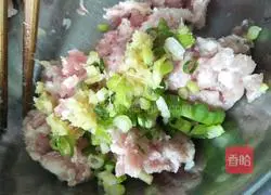 Illustration of how to make pork and vegetable stuffed buns 6