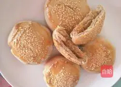 Plumbs, vegetables and Illustration of how to make meat floss and sesame cakes 19