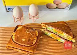 Hot Pressed Egg Sandwich Recipe 7