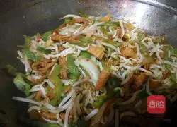 Illustration of how to make fried noodles 11