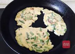 Illustration of how to make small leather umbrella pancakes 9