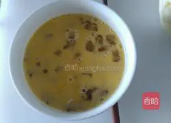 Illustration of how to make meatloaf and steamed eggs 4