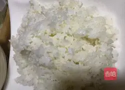 Green pepper meat Illustration of how to make fried rice 1