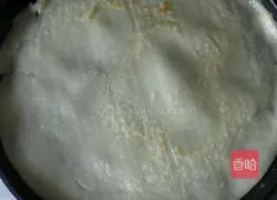 Illustration of how to make ham and egg pancakes 6