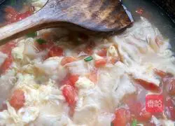 Illustration of how to make tomato, egg and egg braised cake 13