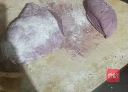 Illustration of how to make purple sweet potato buns 5