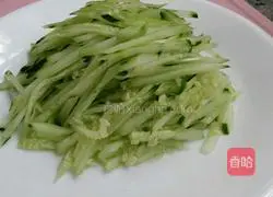 Illustration of how to make cold noodles 2