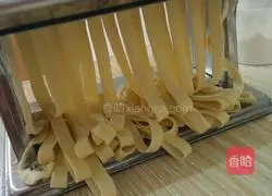 How to make handmade egg noodles (noodle machine version) Illustration 6