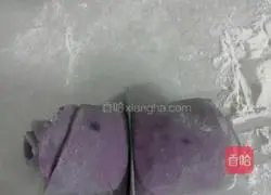 Illustration of how to make purple sweet potato and hedgehog steamed buns 9