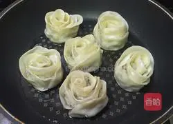 Illustration of how to make egg cake and rose dumplings 12