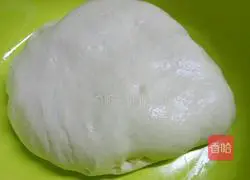 Illustration of how to make scallion pancake 1