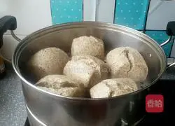 Illustration of how to make multi-grain steamed buns 11