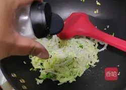 Illustration of how to make egg fried rice 3