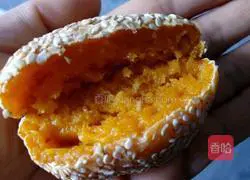 Pumpkin glutinous rice cake recipe 11