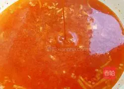 Illustration of home-cooked rice noodles 3