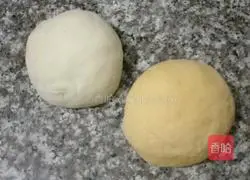 Illustration of how to make milk and sweet potato blossom steamed buns 10