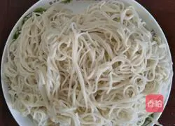 Fried noodles Illustration of how to do it 1