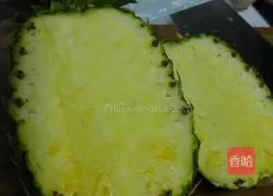 Pineapple (Pineapple) Fried Rice Recipe Illustration 2