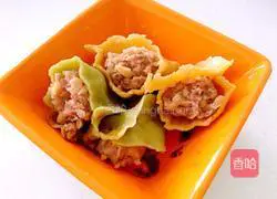 Illustration of how to make dreamy colorful dumplings 12