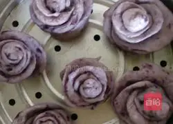 Illustration of how to make purple sweet potato buns 4