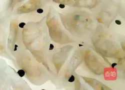 Illustration of how to make crystal dumplings 12