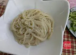 sesame sauce Illustration of how to make noodles 2