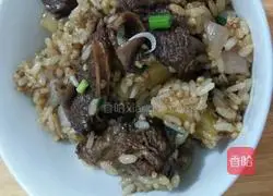 Recipe for beef fried rice Illustration 5